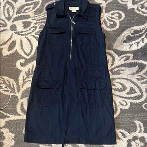 MICHAEL Michael Kors Navy Sleeveless Dress